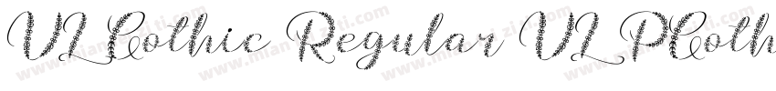VL Gothic Regular VL PGothic Regula字体转换